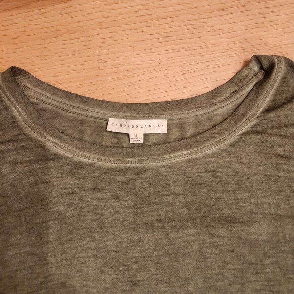 JANE AND DELANCY SHORT SLEEVE CAP SLEEVE T-SHIRT - SMALL - Picture 4 of 4